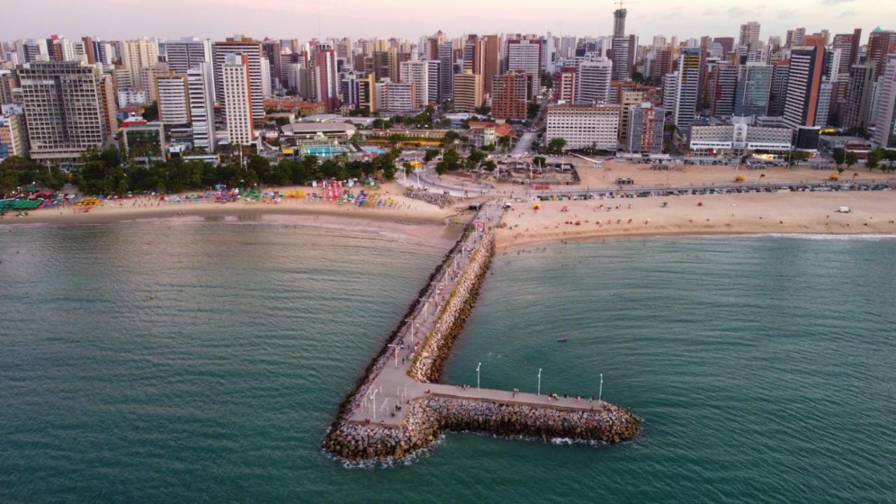 פורטאלזה Beira Mar Meireles A Um Passo Do Mar מראה חיצוני תמונה